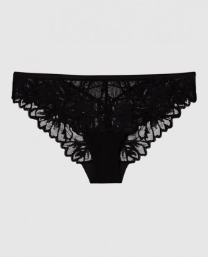 La Senza Bikini Panty Women Underwear Black | Hmohhqgm