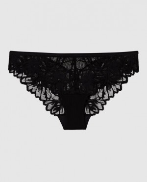 La Senza Bikini Panty Women Underwear Black | ziPvXKet