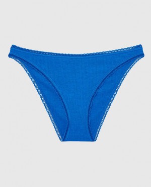 La Senza Bikini Panty Women Underwear Deep Blue | 97q95r97