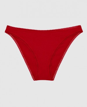 La Senza Bikini Panty Women Underwear Red | 5Gp32zVw