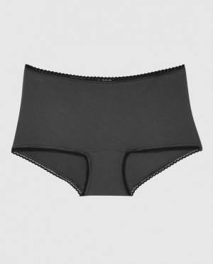 La Senza Boyshort Panty Women Underwear Black | 1dTcfCid