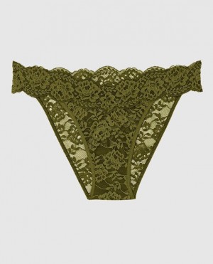 La Senza Cheeky Panty Women Underwear Avocado | QjiljUzl