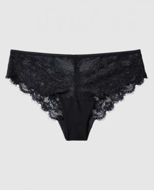 La Senza Cheeky Panty Women Underwear Black | BewTBq0j