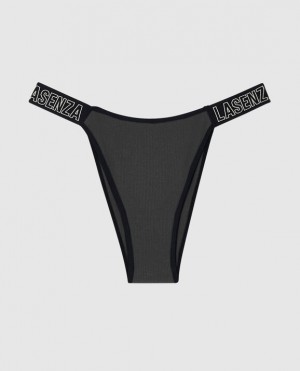 La Senza Cheeky Panty Women Underwear Black | Boah80Hb