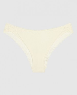 La Senza Cheeky Panty Women Underwear Cream | 4VlZnxHi