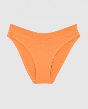 La Senza High Leg Bikini Panty Women Underwear Apricot | LPVqIwzT