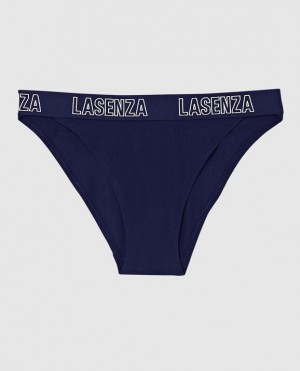 La Senza High Leg Cheeky Panty Women Underwear Ocean Cavern | gxnXmECz