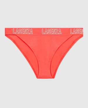 La Senza High Leg Cheeky Panty Women Underwear Red | pkr4raO0