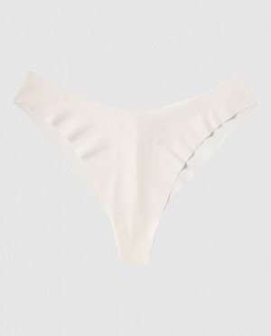 La Senza High Leg Cheeky Panty Women Underwear Cream | Ve8M5N3N