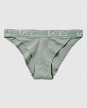 La Senza High Leg Cheeky Panty Women Underwear Olive | nYREMUVY