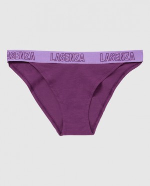 La Senza High Leg Cheeky Panty Women Underwear Purple | 4bEu8zq0