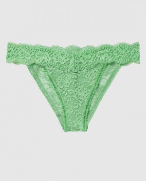 La Senza High Leg Cheeky Panty Women Underwear Mint | ozIpxtKS