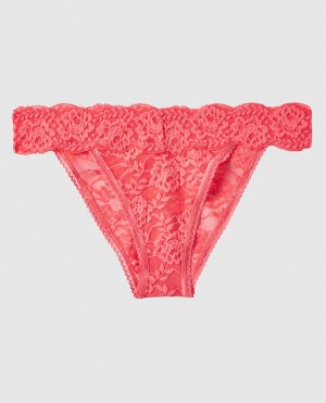 La Senza High Leg Cheeky Panty Women Underwear Coral | 5OIDsnly