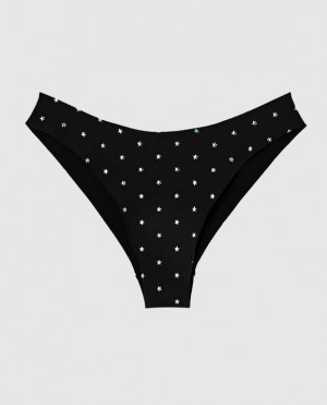 La Senza High Leg Cheeky Panty Women Underwear Black | ixmky6gw