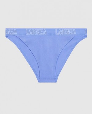 La Senza High Leg Cheeky Panty Women Underwear Blue | IcfTlvke