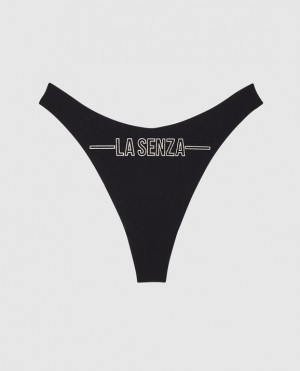 La Senza High Leg Thong Panty Women Underwear LZA Graphic | uAPRzkgr