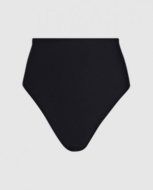 La Senza High Waist Smoothing Thong Women Accessories Black | iC3W9vc1