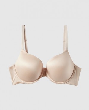 La Senza Lightly Lined Demi Women Bras Pink | jVJU0UNU