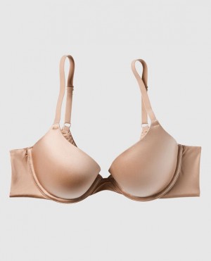 La Senza Lightly Lined Demi Women Bras Rose Brown | Cd790REu