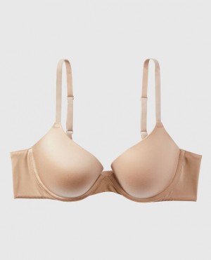 La Senza Lightly Lined Demi Women Bras Rosetan | v1Pp9uua