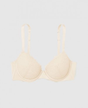 La Senza Lightly Lined Full Coverage Women Bras Pearl | xfgpAqDx