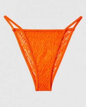 La Senza Mini Cheeky Panty Women Underwear Orange | PrLO3tuy