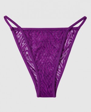 La Senza Mini Cheeky Panty Women Underwear Purple | n1tXuDXe