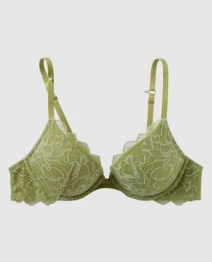 La Senza Push Up Plunge Women Bras Fern | 0DrPPTHd