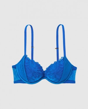 La Senza Push Up Women Bras Deep Blue | E4XbA60u