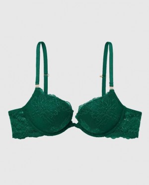 La Senza Push Up Women Bras Green | zO9k1xDK