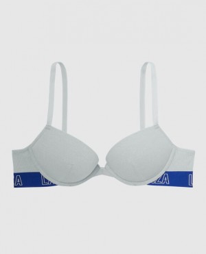 La Senza Push Up Women Bras Grey | S7PRc2go