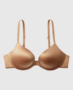 La Senza Push Up Women Bras Pecan | sE3UQiM3