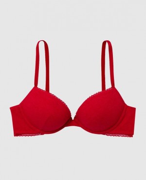 La Senza Push Up Women Bras Red | C7ynSGWD