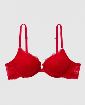 La Senza Push Up Women Bras Red | kdrWnD3J