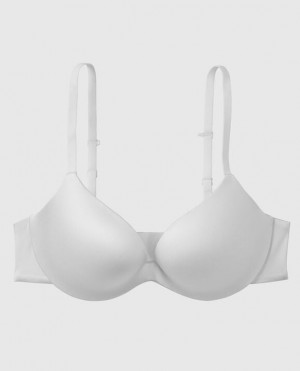 La Senza Push Up Women Bras White | dDkutI7C