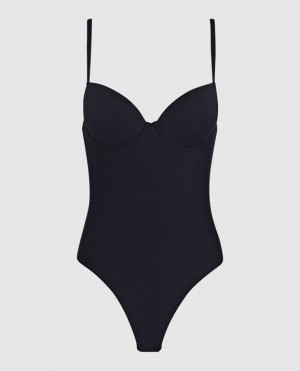 La Senza Smoothing Bodysuit Women Accessories Black | TNmMIepQ