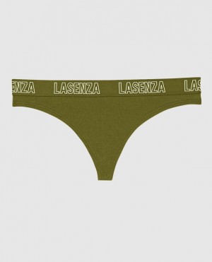 La Senza Thong Panty Women Underwear Avocado | N5MlAQCs