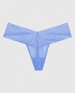 La Senza Thong Panty Women Underwear Blue | n139MpPt