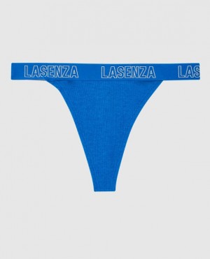 La Senza Thong Panty Women Underwear Deep Blue | 367Qxq8q