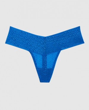 La Senza Thong Panty Women Underwear Deep Blue | mpp4ryUz