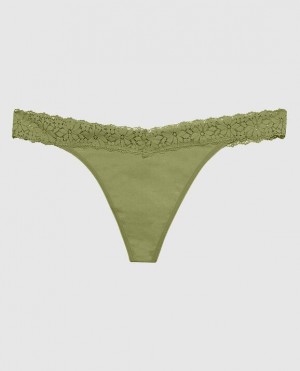 La Senza Thong Panty Women Underwear Fern | CYkjdSN1