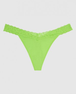 La Senza Thong Panty Women Underwear Light Green | Cdy05T4h