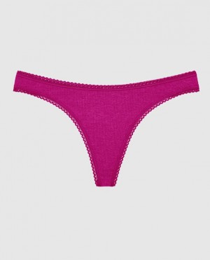 La Senza Thong Panty Women Underwear Pink | 0D0AmvRZ