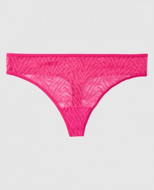 La Senza Thong Panty Women Underwear Pink | 0CbEz8KP