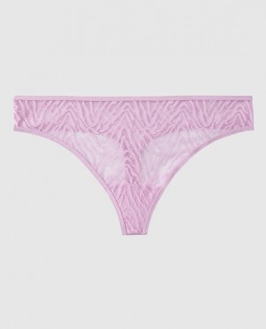 La Senza Thong Panty Women Underwear Purple | 2zFe9klQ