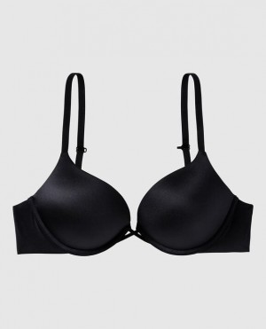 La Senza Up 2 Cup Push Up Women Bras Black | x5vNZfa9