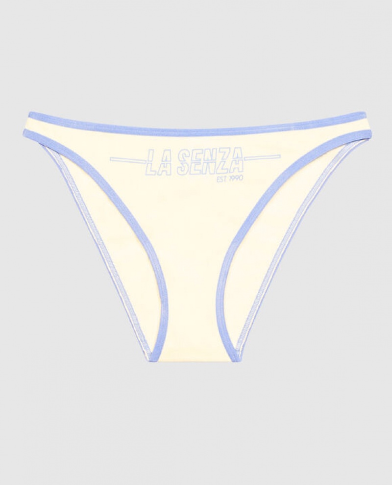 La Senza Bikini Panty Women Underwear Egret | Oeb1IlCU