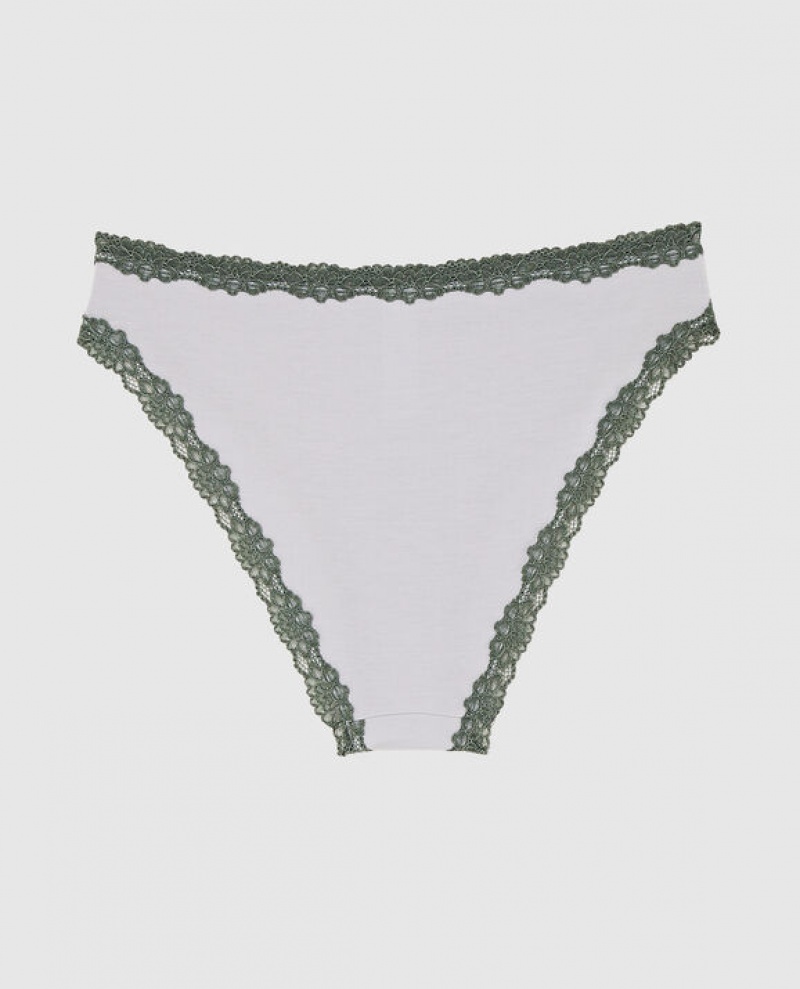 La Senza Bikini Panty Women Underwear Grey | e7Fn1jJd