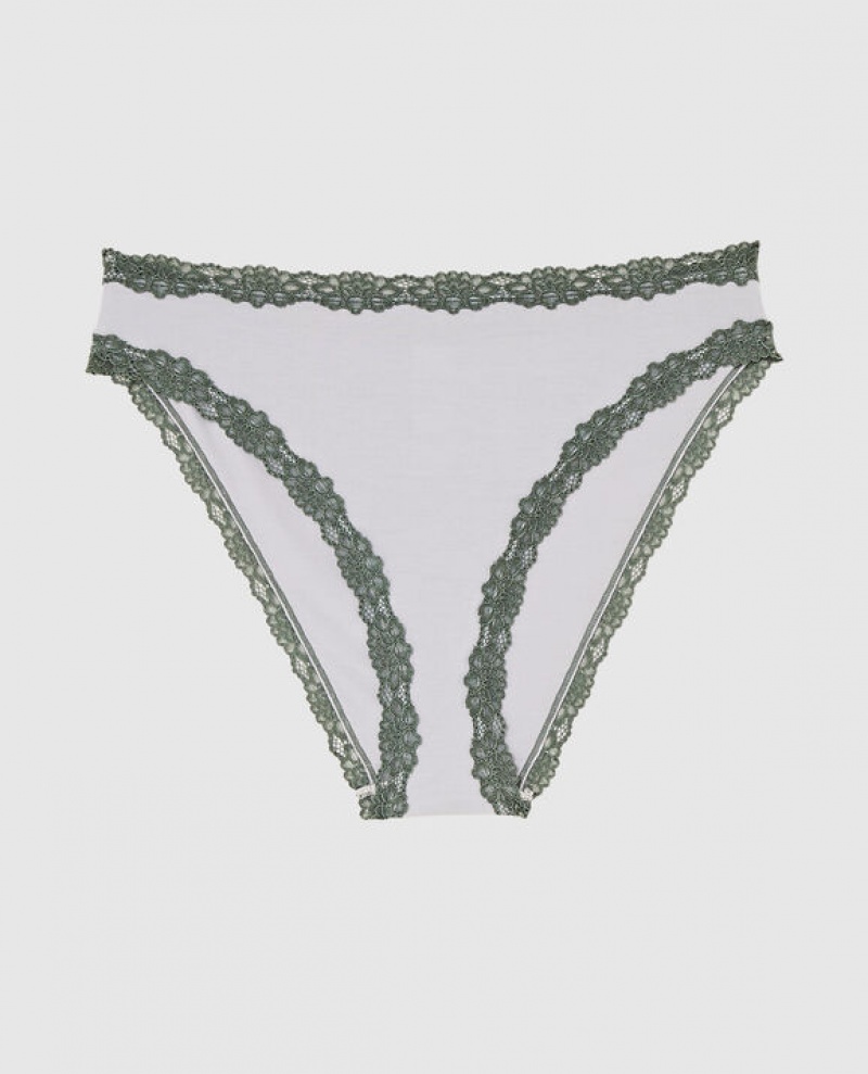 La Senza Bikini Panty Women Underwear Grey | e7Fn1jJd