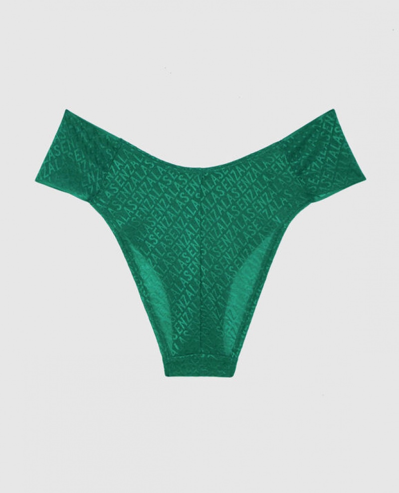 La Senza Bikini Panty Women Underwear Green | BzuNjdSh